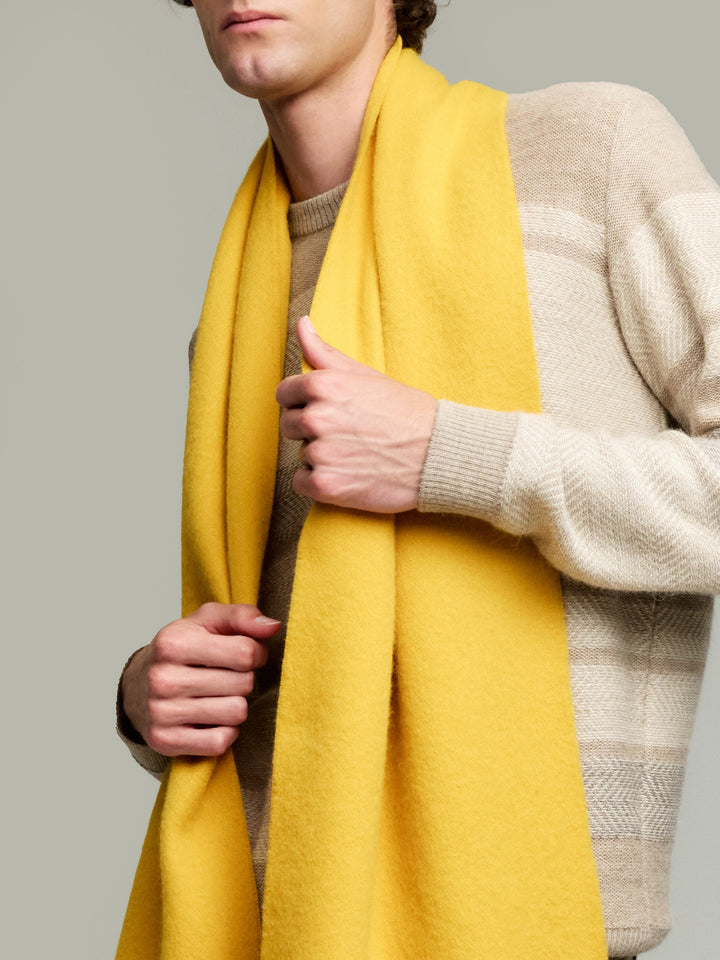 Chalina Adrian De Baby Alpaca Color Amarillo