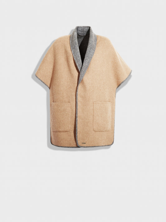 Capa Zea De Baby Alpaca Color Beige