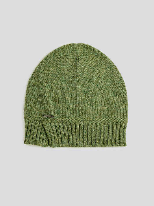 Gorro Yrma De Baby Alpaca Color Verde