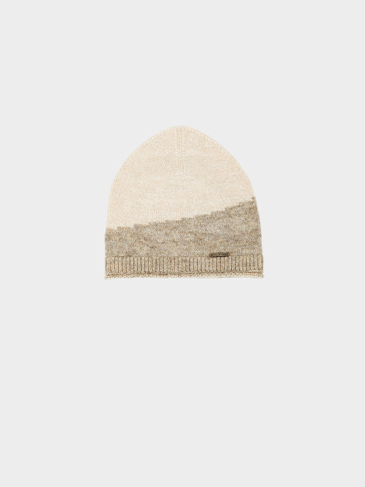 Gorro Zoe De Baby Alpaca Color Beige
