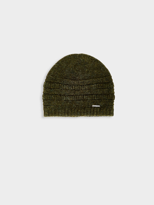 Gorro Zada De Baby Alpaca Color Gris