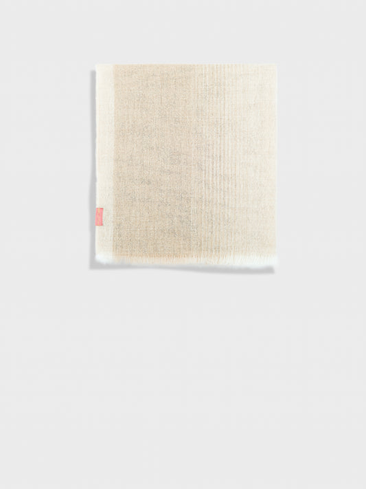 Estola Pesca De Baby Alpaca Color Beige