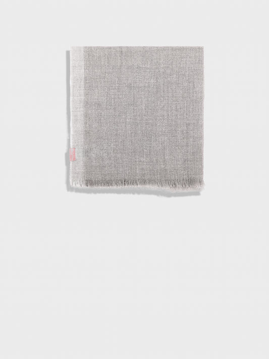 Estola Rum De Baby Alpaca Color Gris