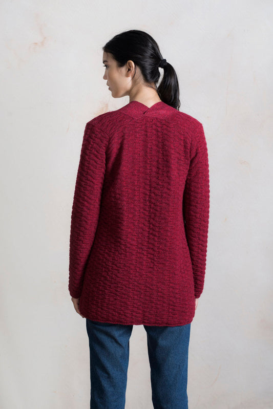 Cárdigan Rosemary De Baby Alpaca Color Venezia