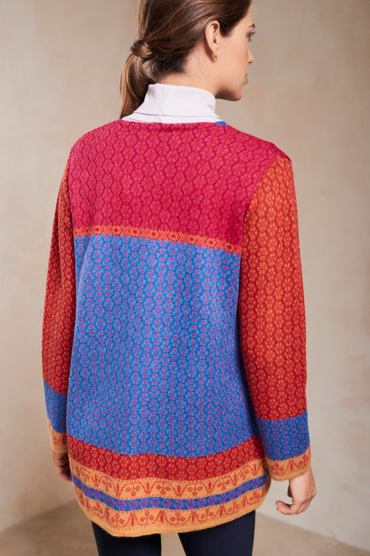 Cárdigan Salamanca De Baby Alpaca Color Atmosfera