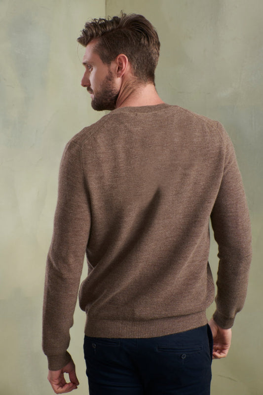 CÁRDIGAN SAMOA DE BABY ALPACA COLOR TEK