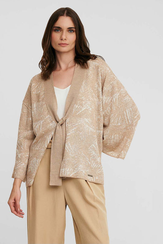 Cárdigan Waikiki De Baby Alpaca Color Beige