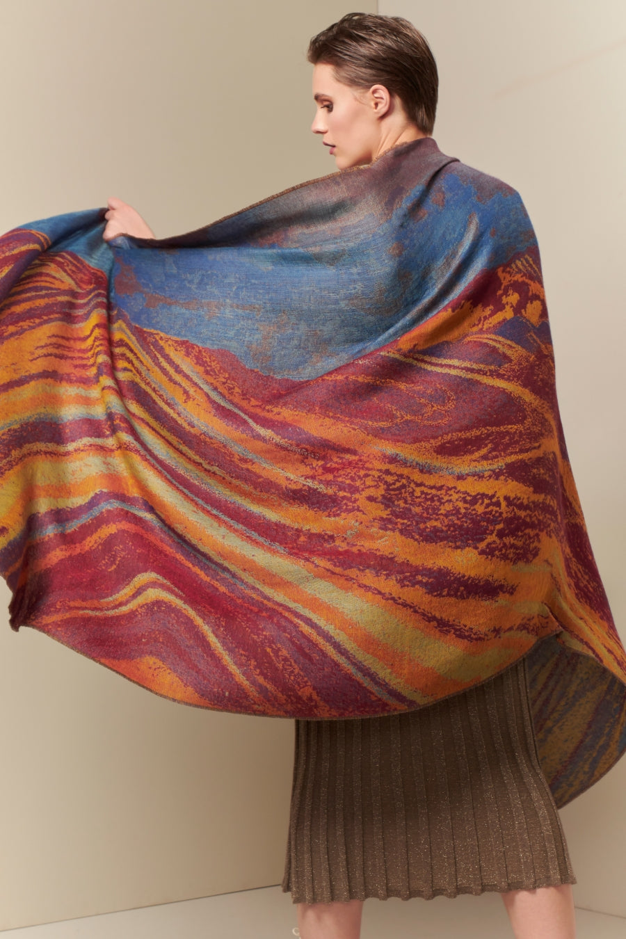 Montaña Arcoíris -Perú Shawl