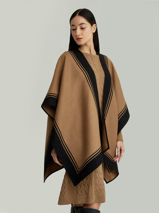 Capa Yuana De Baby Alpaca Color Camel