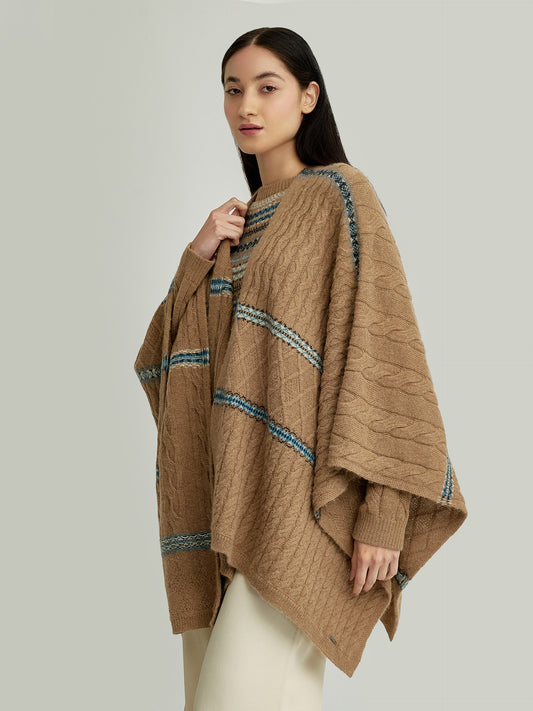 Capa Yael De Baby Alpaca Color Camel