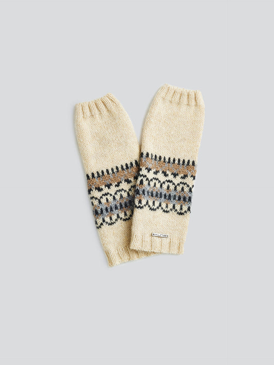 Guantes Yoke Gloves De Baby Alpaca Color Beige