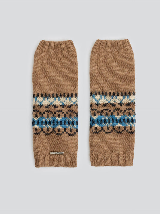Guantes Yoke Gloves De Baby Alpaca Color Camel