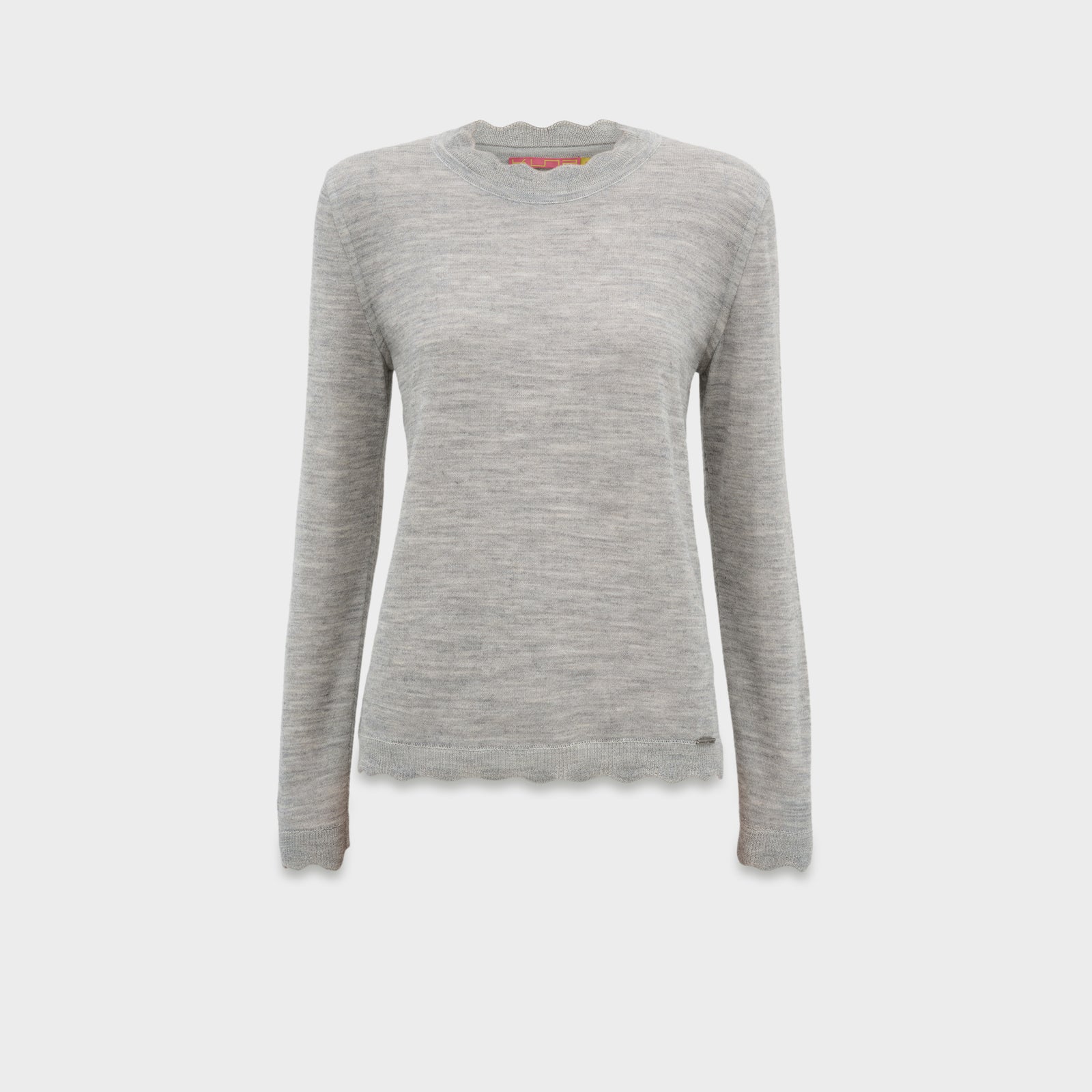 Suéter Cindy De Baby Alpaca Color Gris