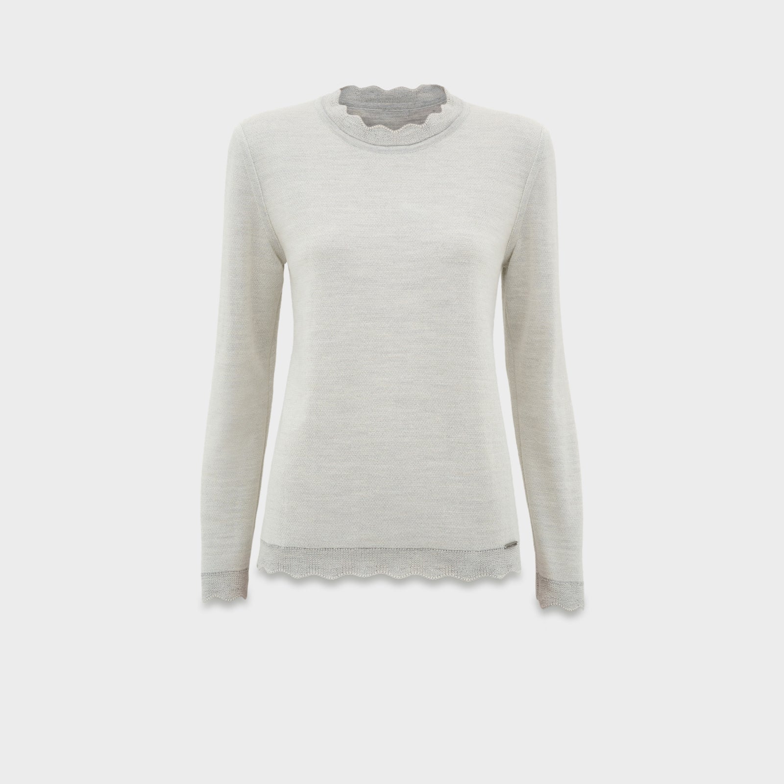 Suéter Cindy De Baby Alpaca Color Gris