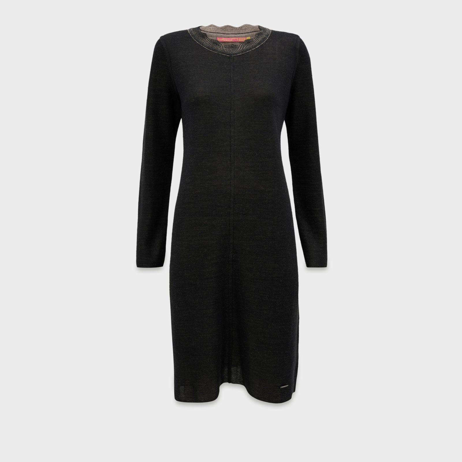 Vestido Cindy De Baby Alpaca Color Negro