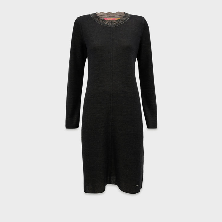 Vestido Cindy De Baby Alpaca Color Negro