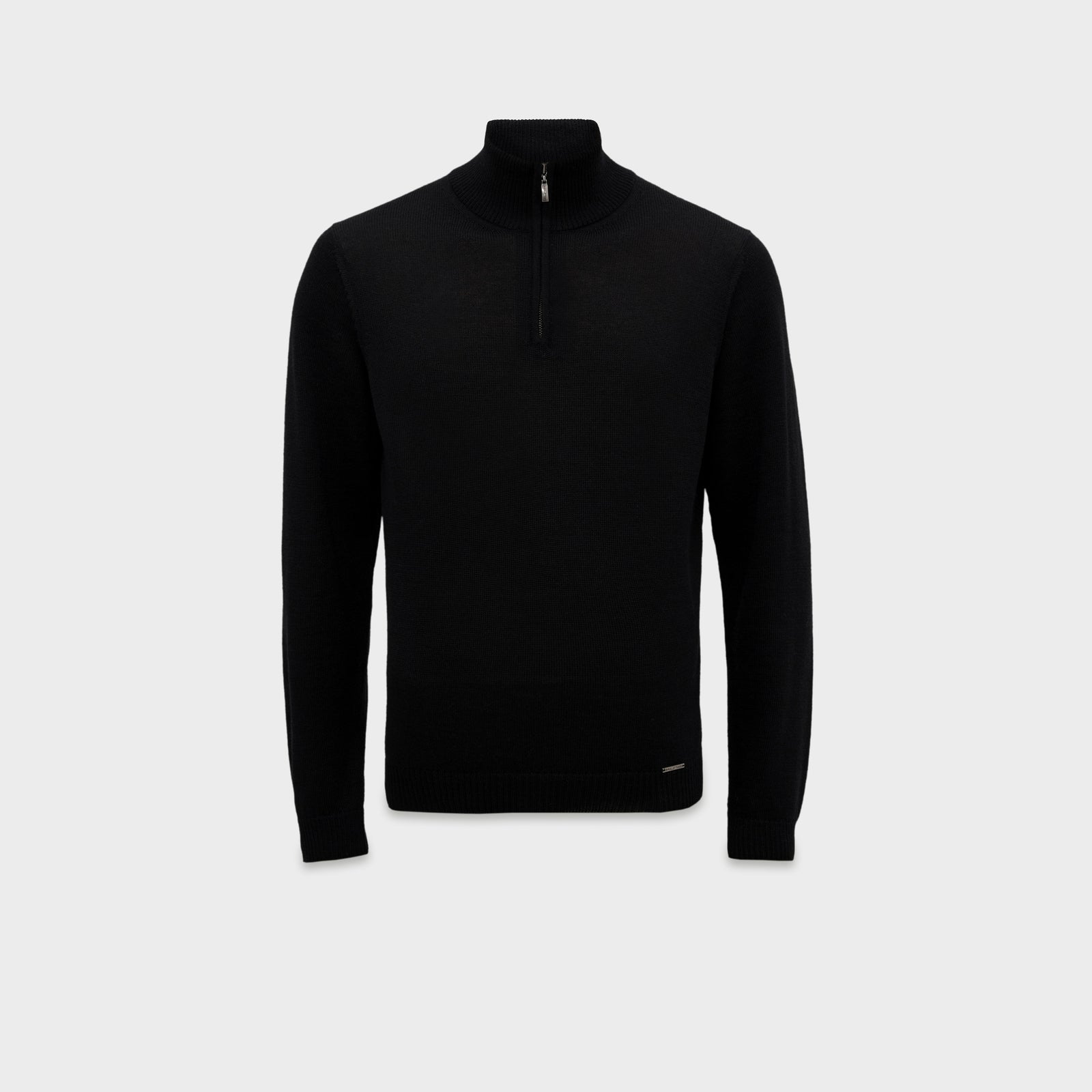 Suéter Albert De Baby Alpaca Color Negro