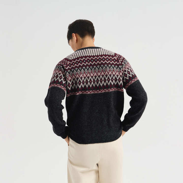 Suéter Calvados De Baby Alpaca Color Gris