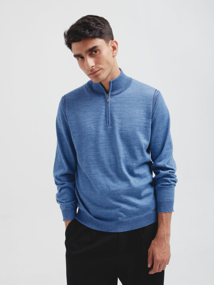 Chopin Baby Alpaca Sweater - Light Blue