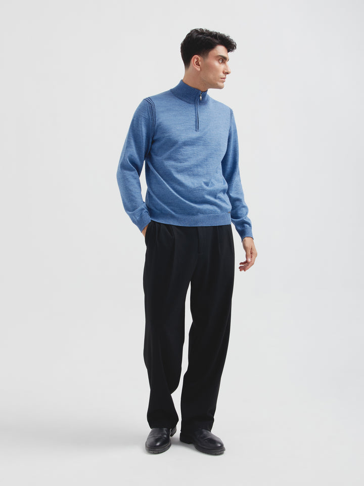 Chopin Baby Alpaca Sweater - Light Blue