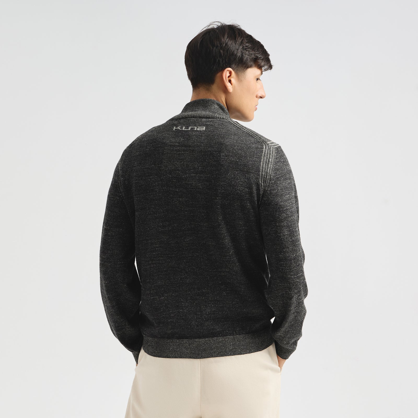 Suéter Chopin De Baby Alpaca Color Negro