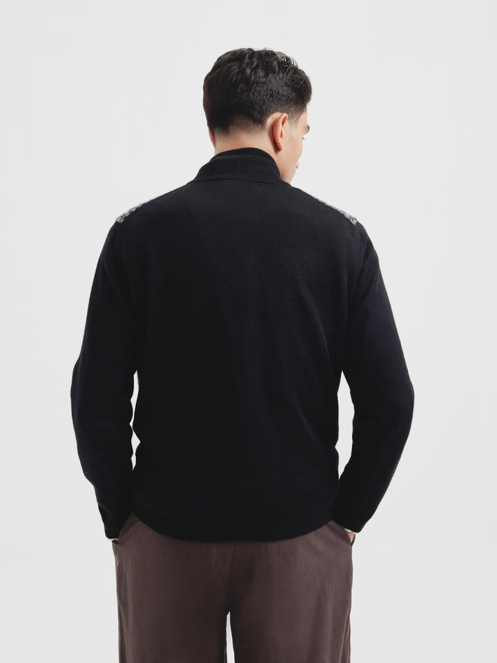 City Baby Alpaca Sweater Black