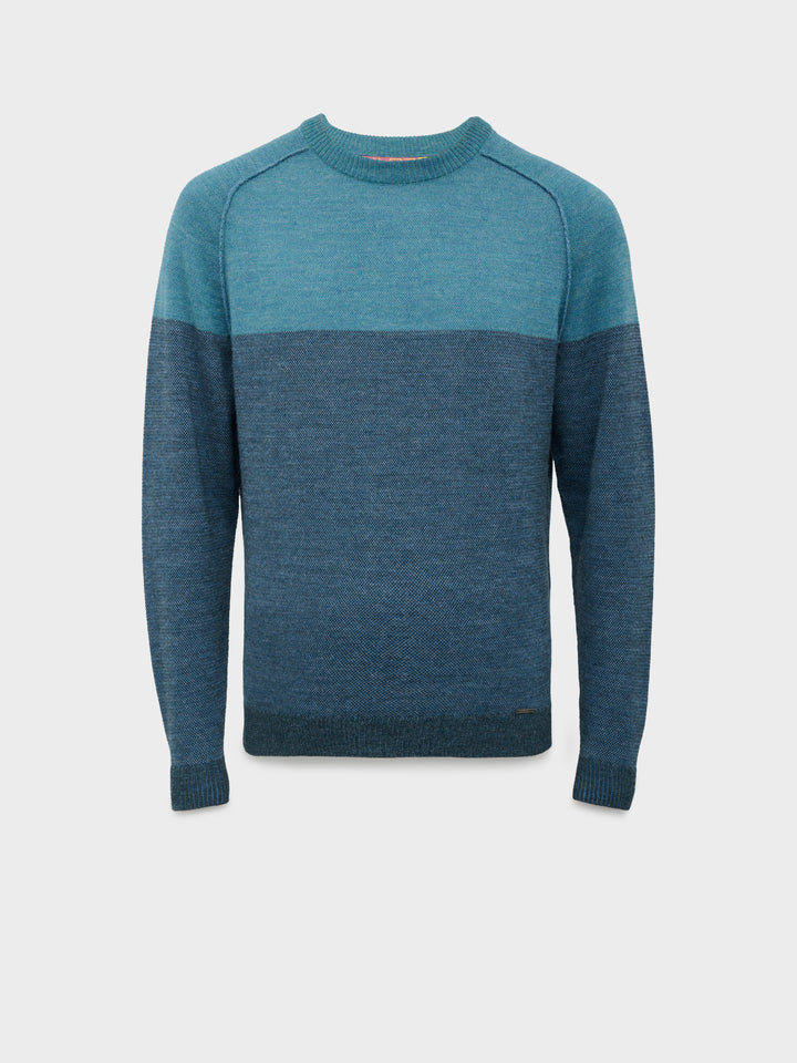 Clark Baby Alpaca Sweater Sky Blue