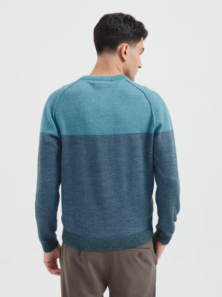 Clark Baby Alpaca Sweater Sky Blue