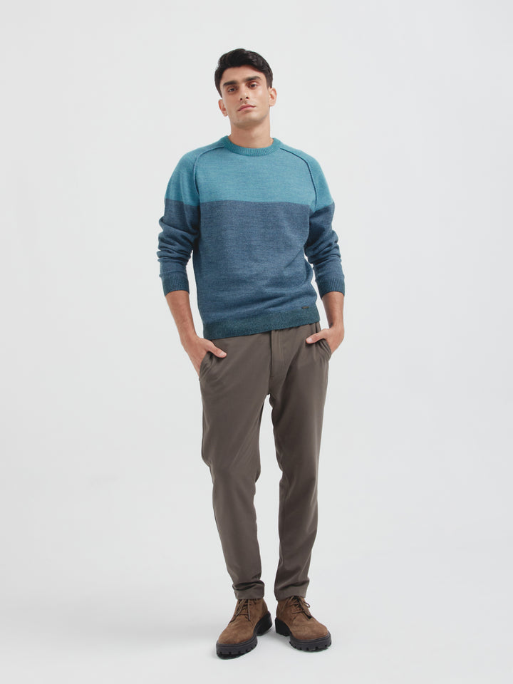 Clark Baby Alpaca Sweater Sky Blue