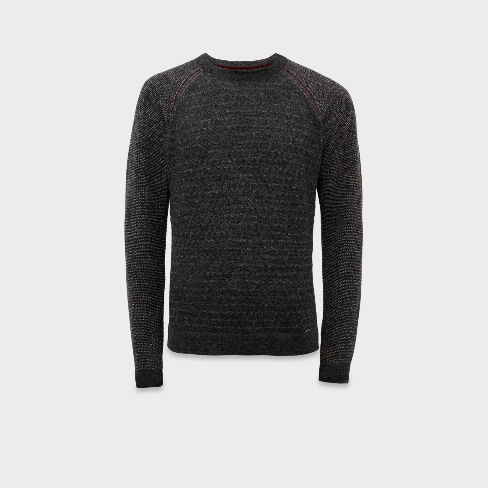 Suéter Robin De Baby Alpaca Color Gris