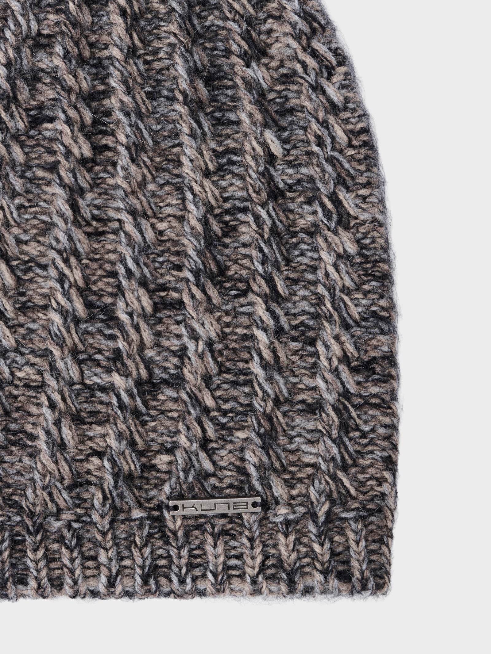 Gorro Cactus De Baby Alpaca Color Beige