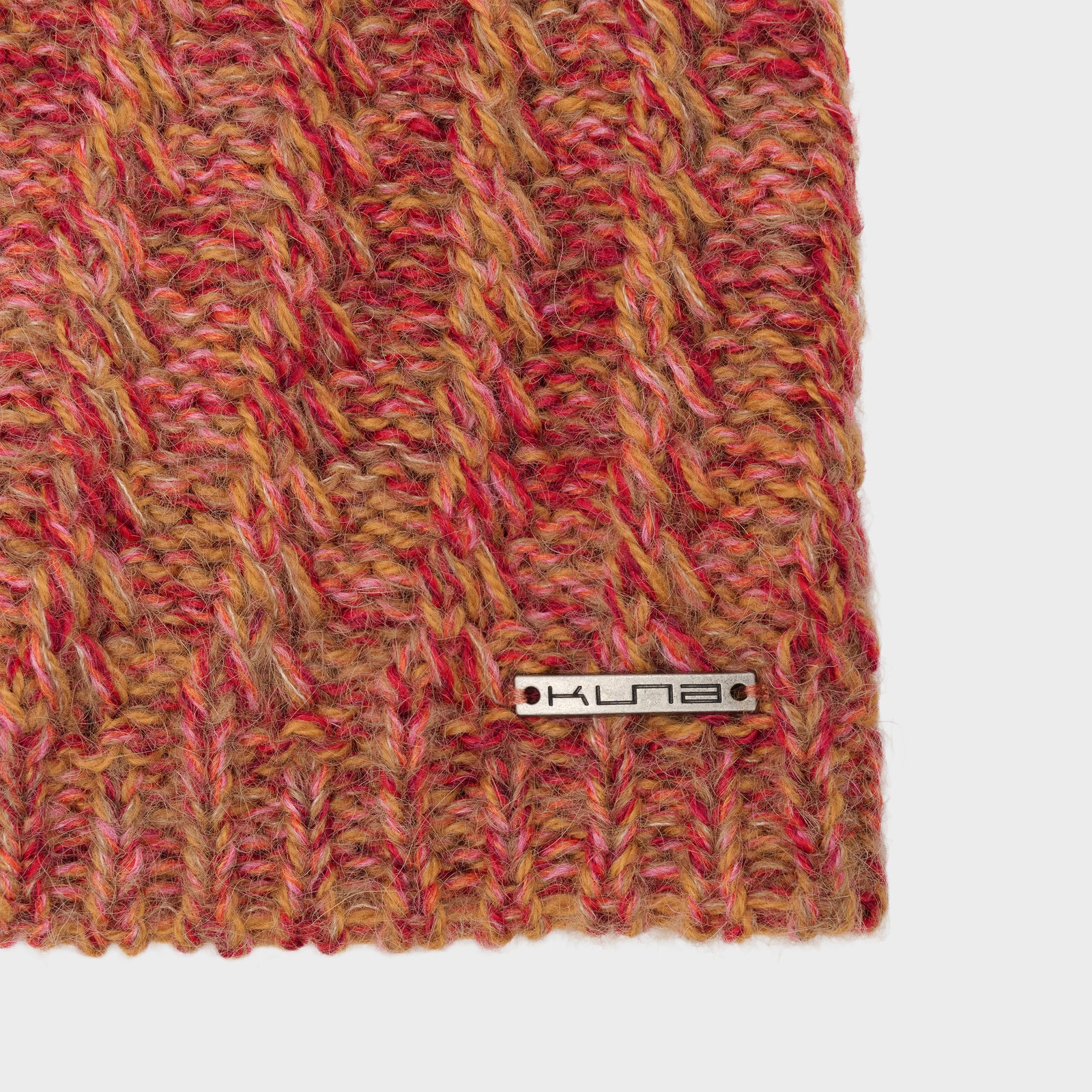 Gorro Cactus De Baby Alpaca Color Rojo