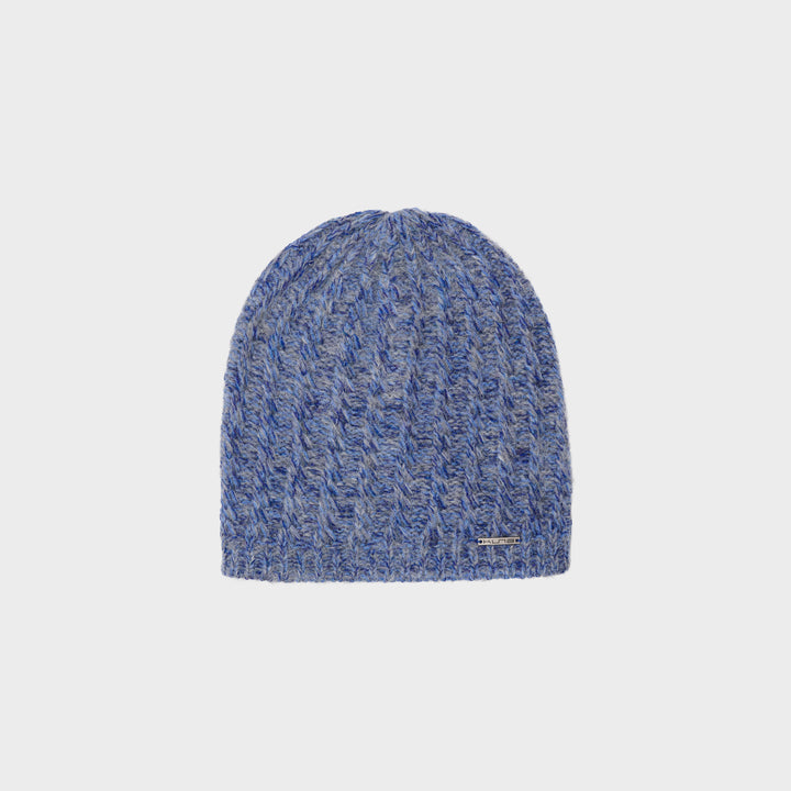 Gorro Cactus De Baby Alpaca Color Azul