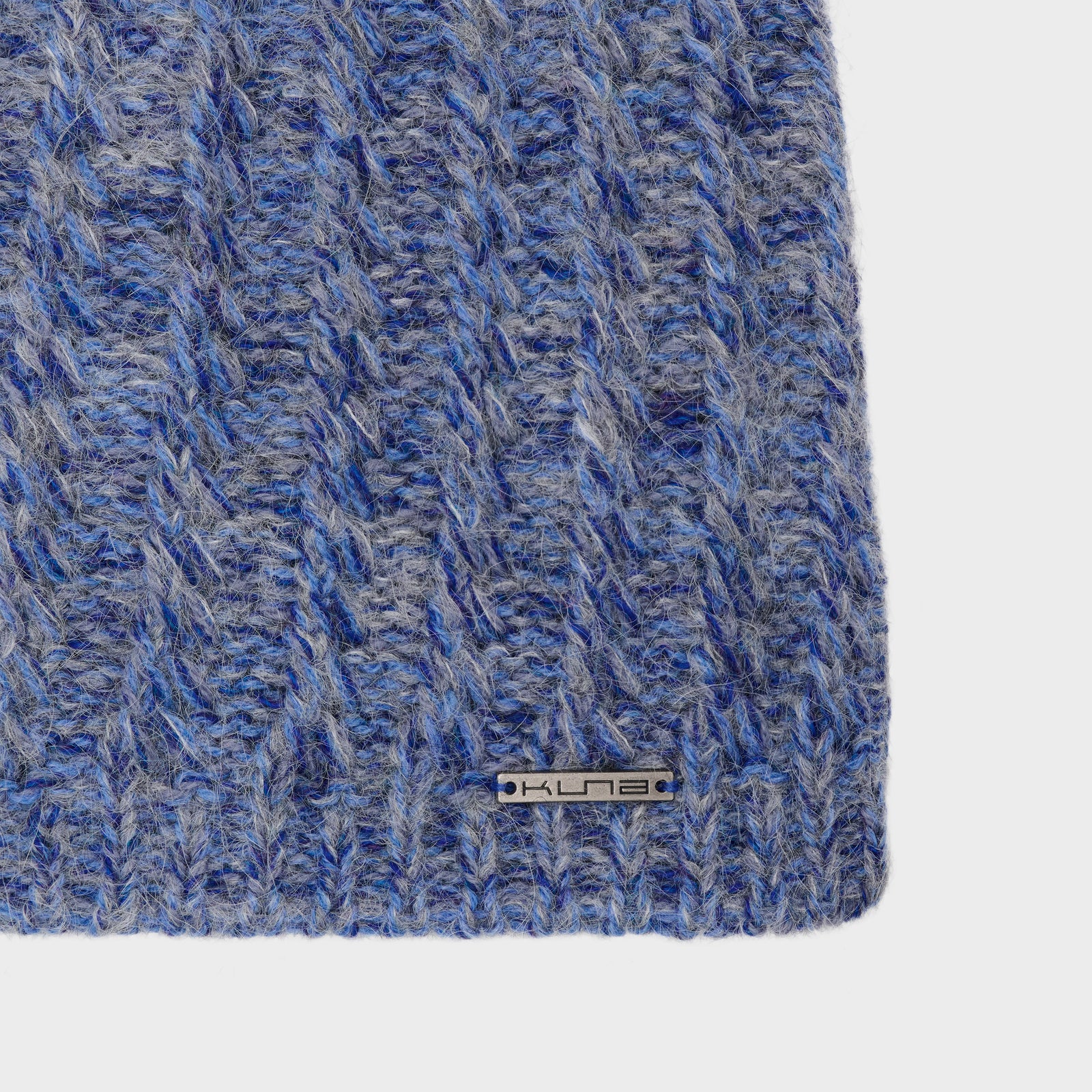 Gorro Cactus De Baby Alpaca Color Azul