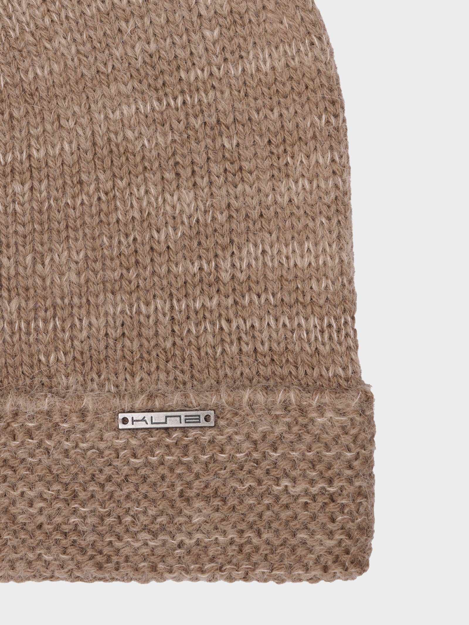 Gorro Cadmio De Baby Alpaca Color Camel