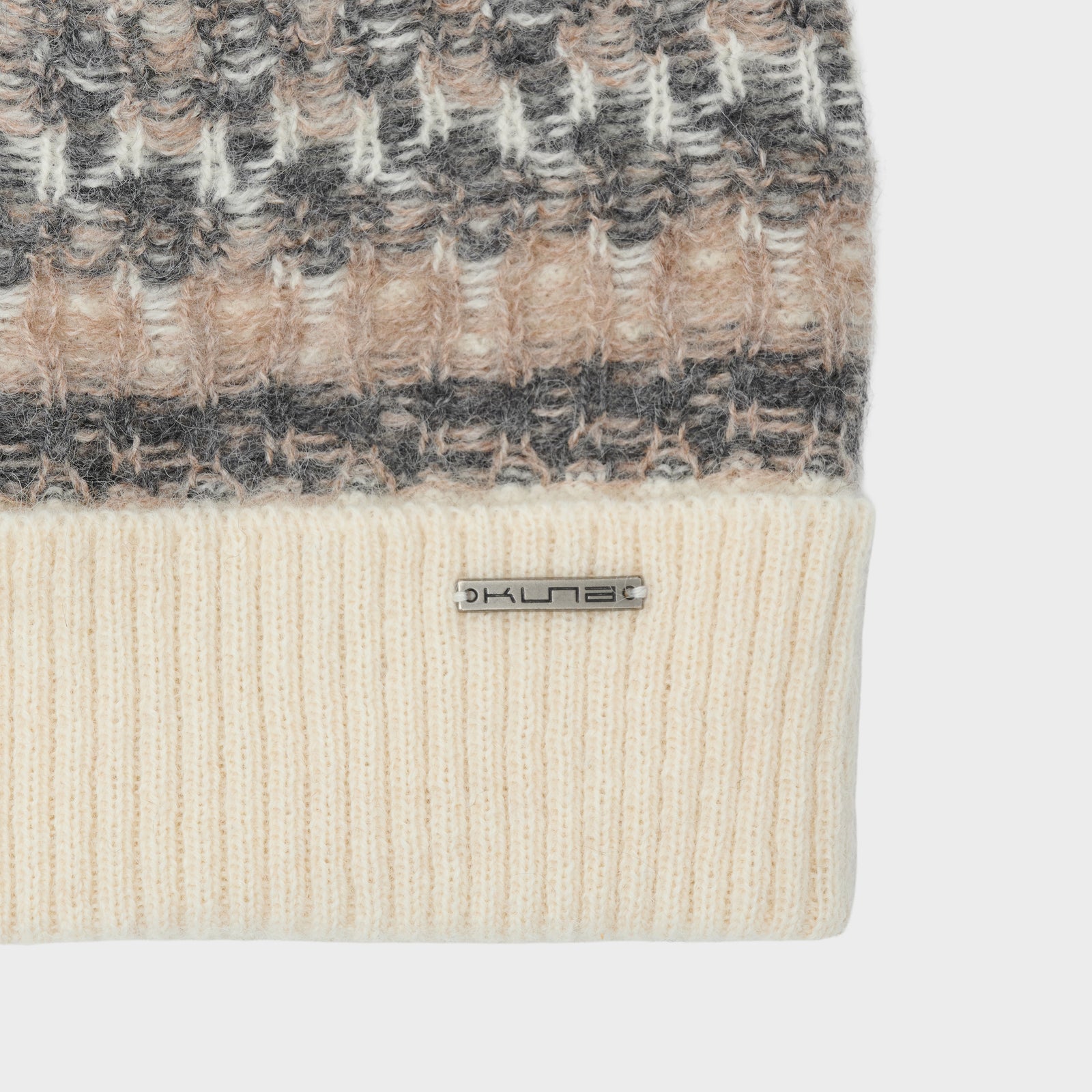 Gorro Calvados De Baby Alpaca Color Blanco