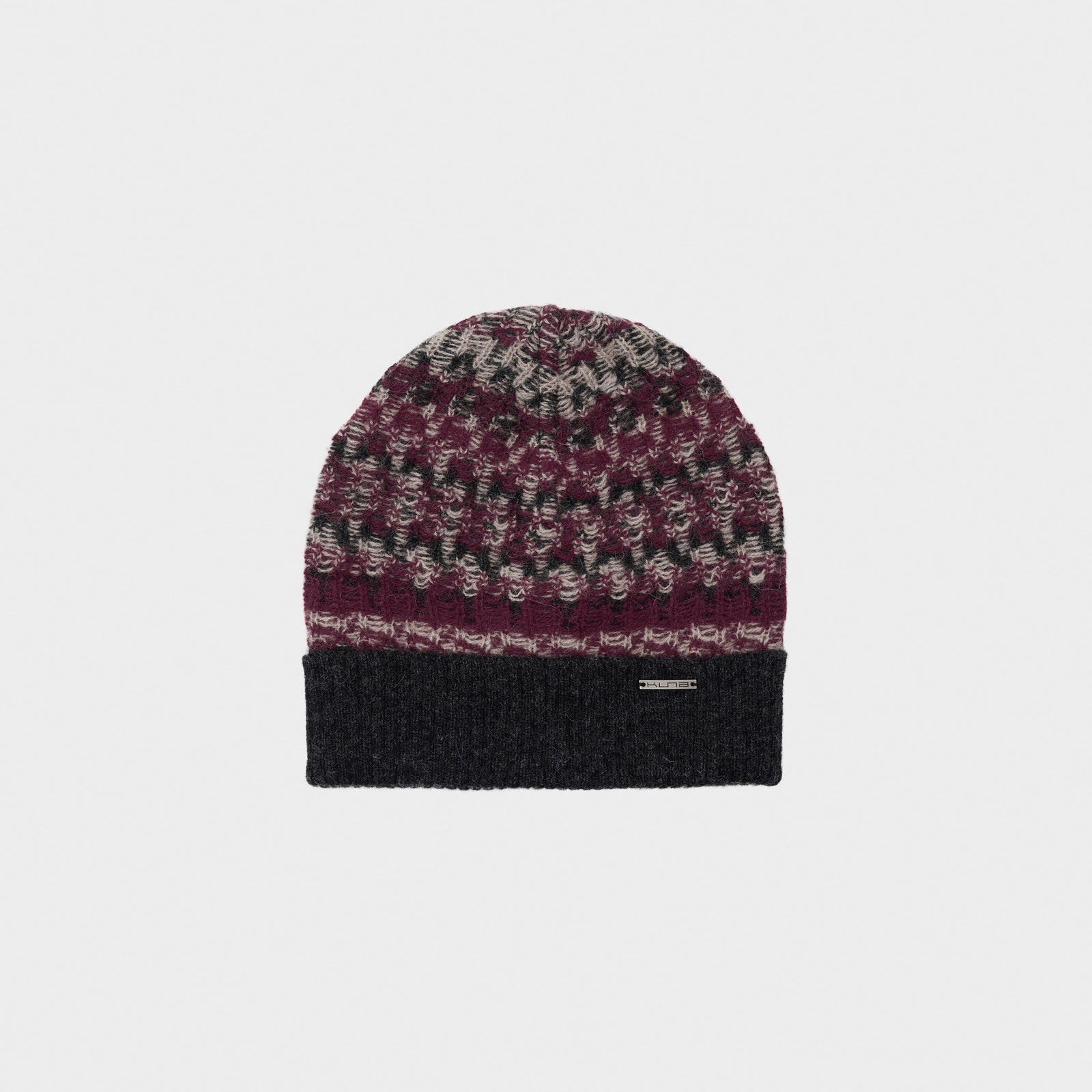 Gorro Calvados De Baby Alpaca Color Gris