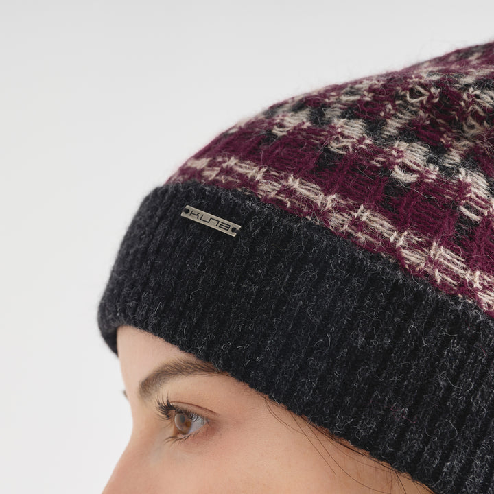 Gorro Calvados De Baby Alpaca Color Gris