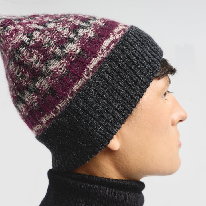 Gorro Calvados De Baby Alpaca Color Gris