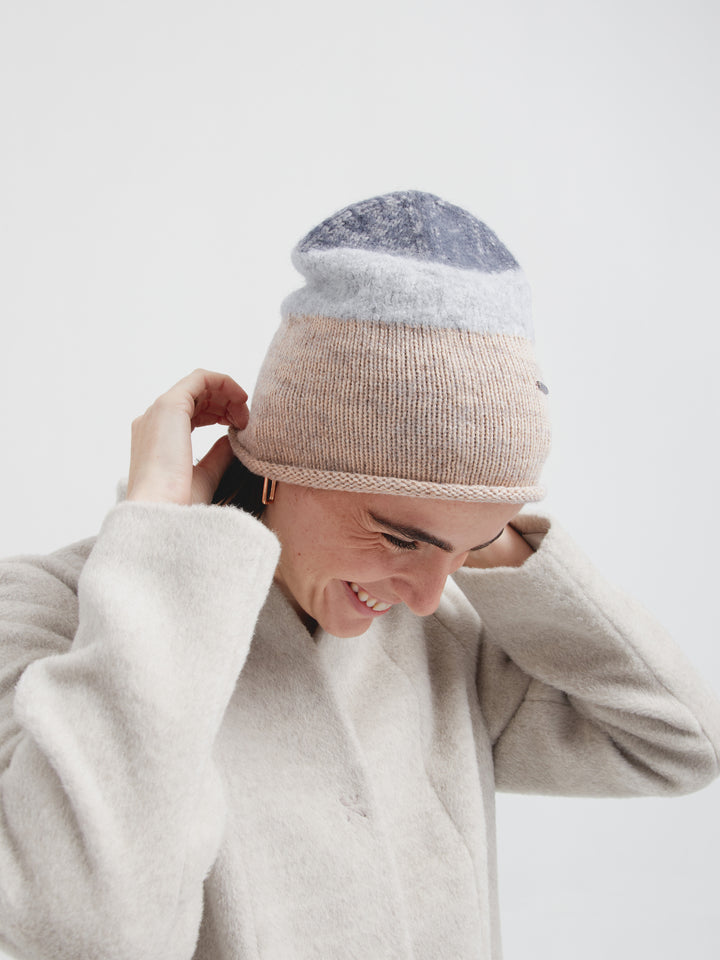 Gorro Cameo De Baby Alpaca Color Beige