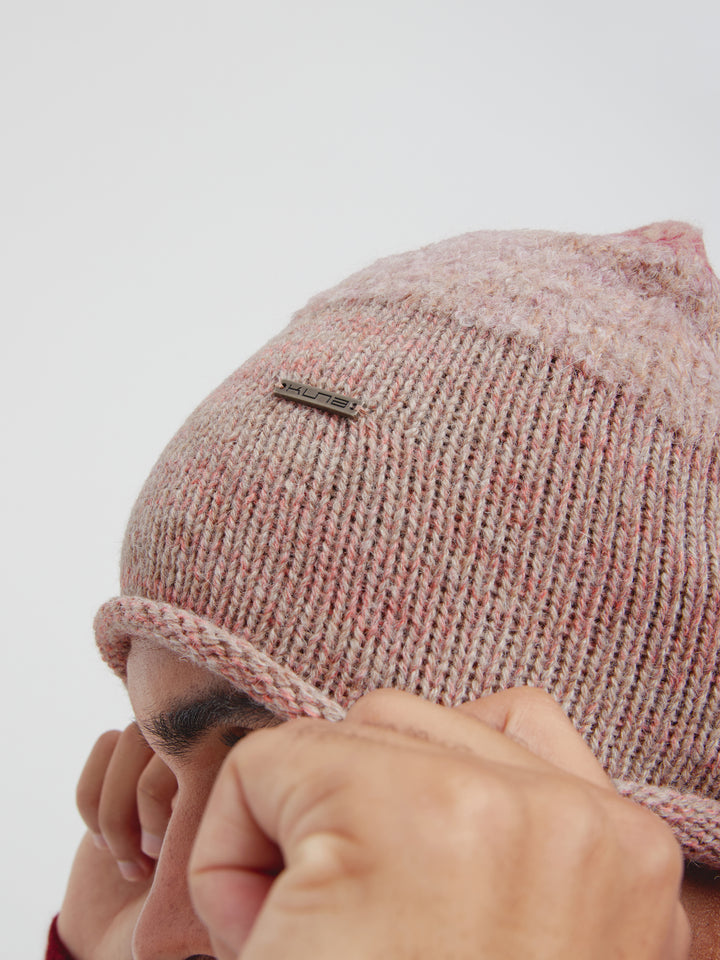 Gorro Cameo De Baby Alpaca Color Rosado