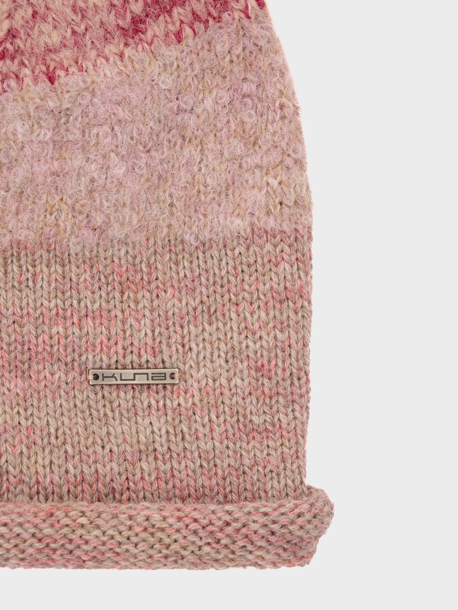 Gorro Cameo De Baby Alpaca Color Rosado