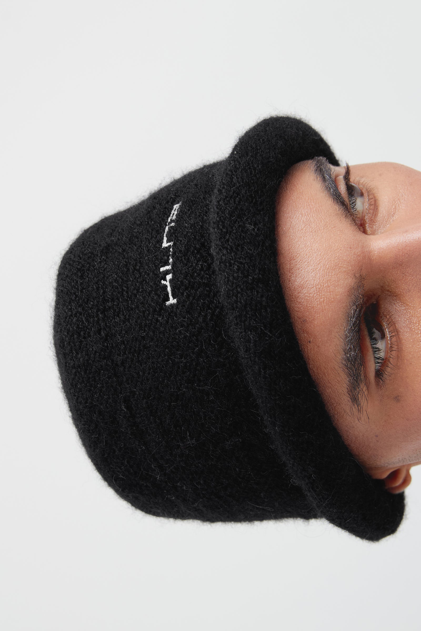 Gorro Capuli De Baby Alpaca Color Negro