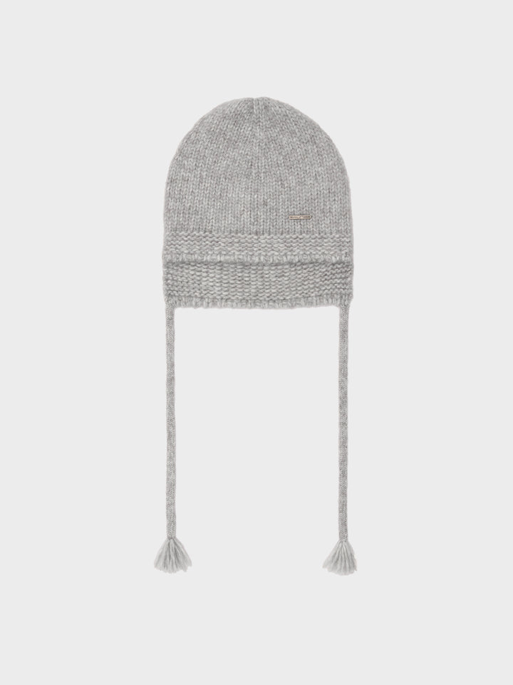 Gorro Chic De Baby Alpaca Color Gris