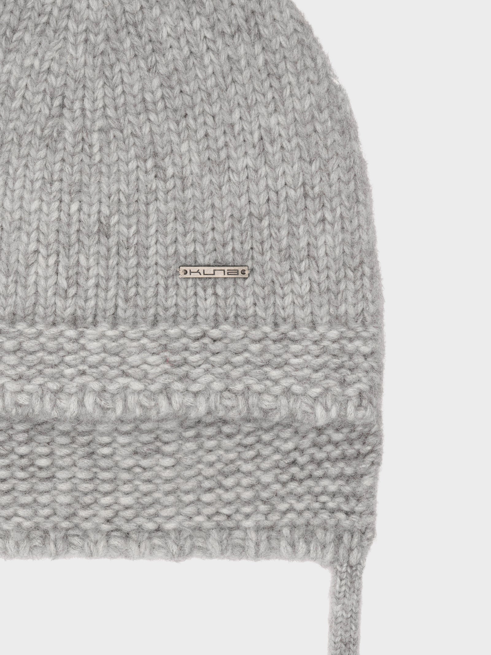 Gorro Chic De Baby Alpaca Color Gris