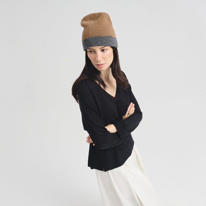 Gorro Choice De Baby Alpaca Color Gris