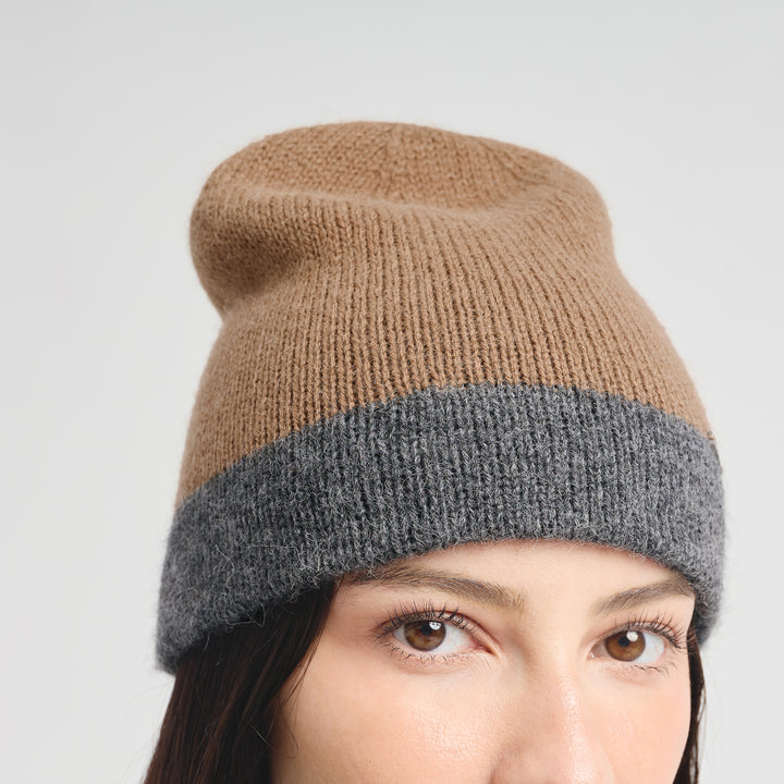 Gorro Choice De Baby Alpaca Color Gris