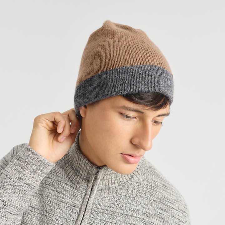 Gorro Choice De Baby Alpaca Color Gris
