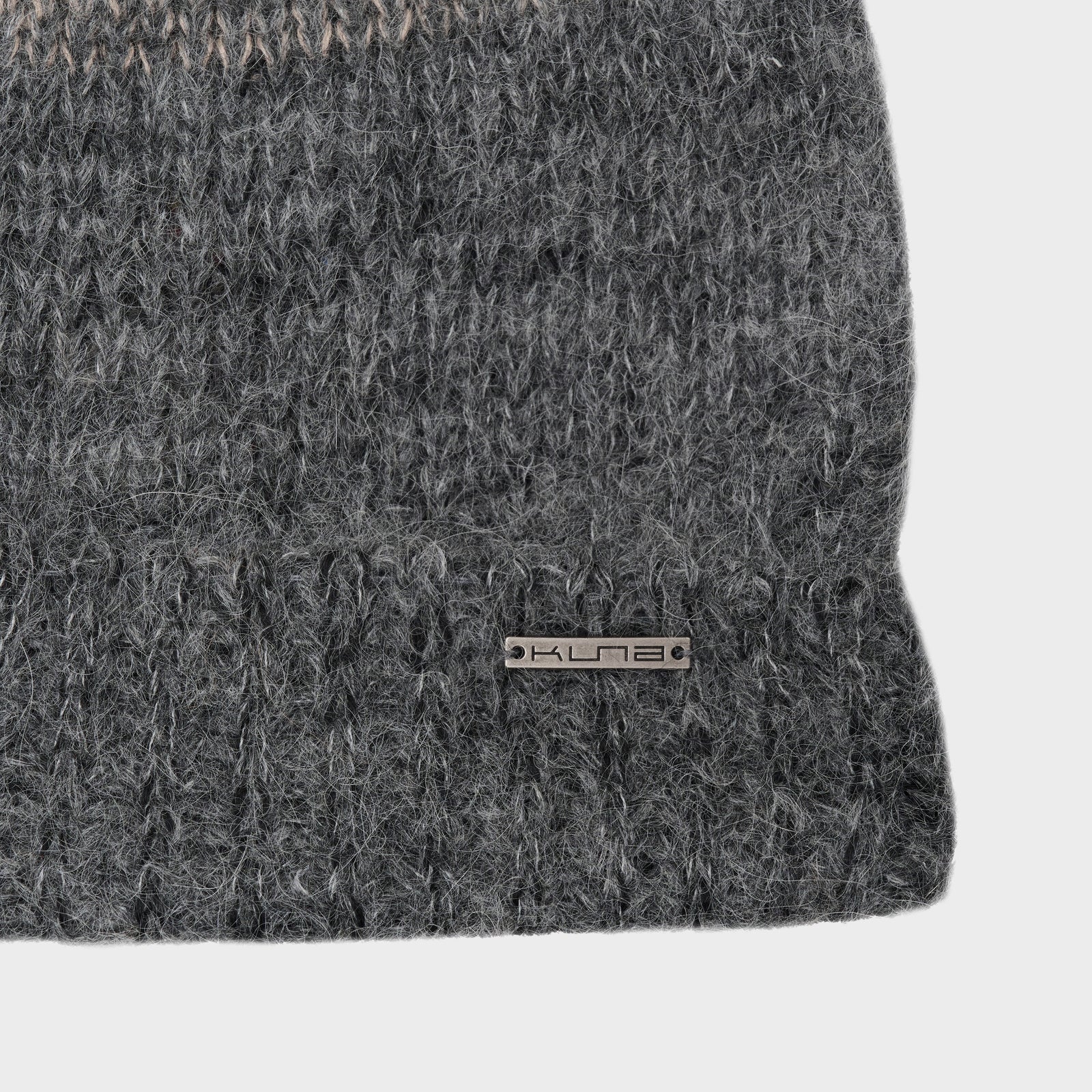 Gorro Chorus De Alpaca Suri Color Gris