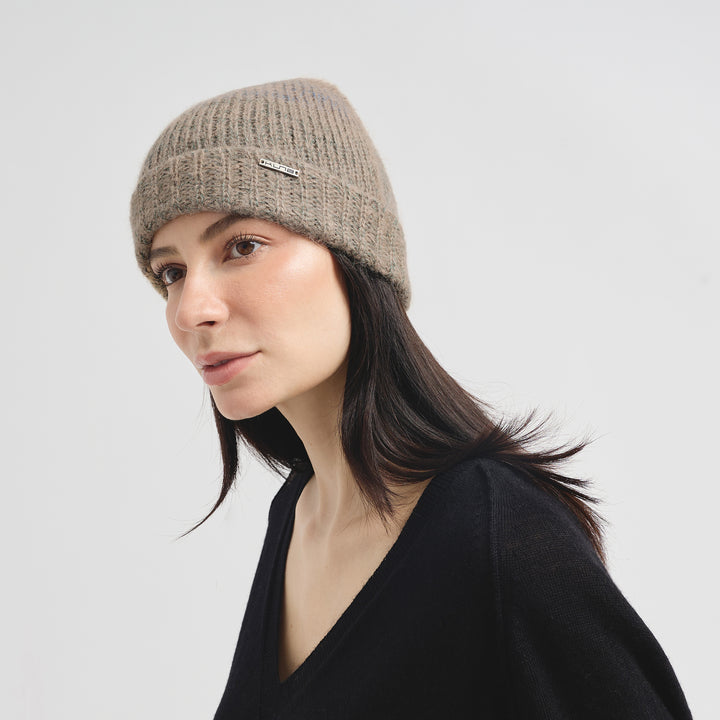 Gorro Chorus De Alpaca Suri Color Beige